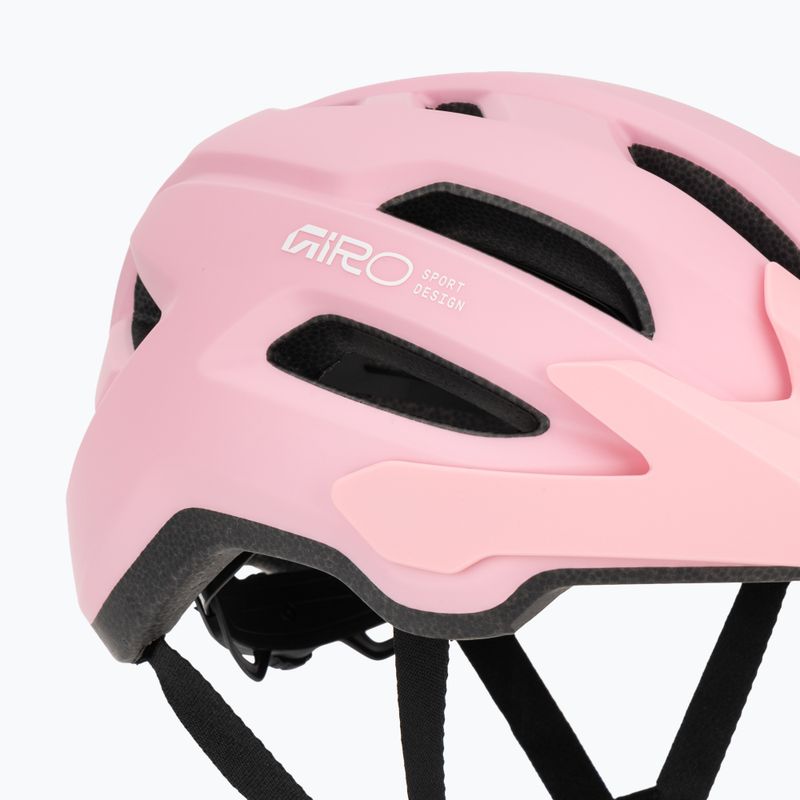 Шолом велосипедний дитячий Giro Fixture II MIPS matte light pink 8