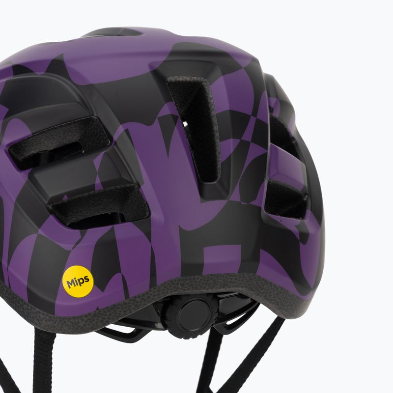 Шолом велосипедний дитячий Giro Fixture II MIPS matte purple rush 8