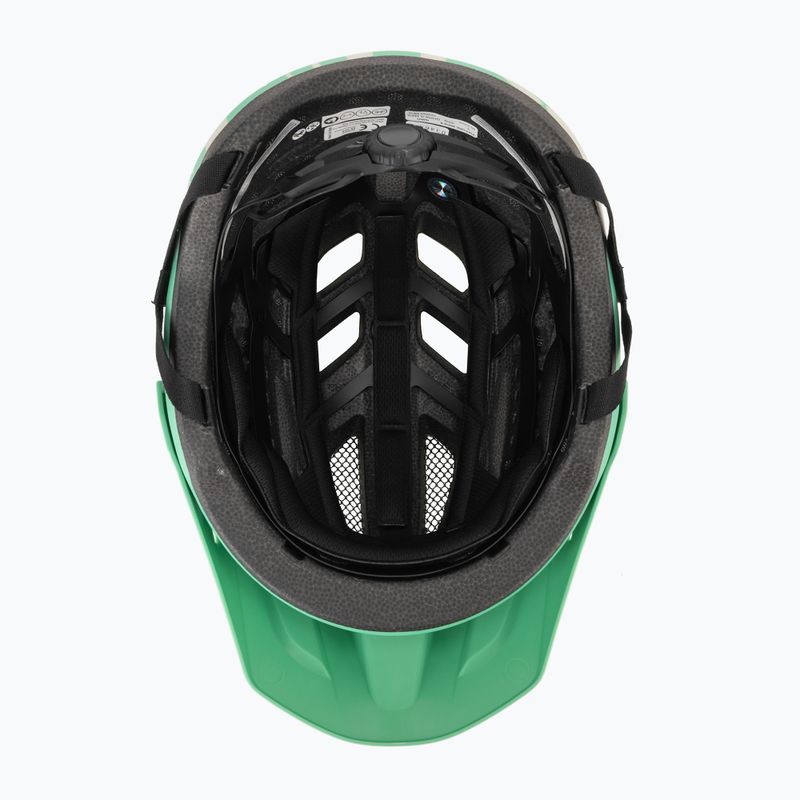 Шолом велосипедний дитячий Giro Fixture II MIPS matte green rush 5