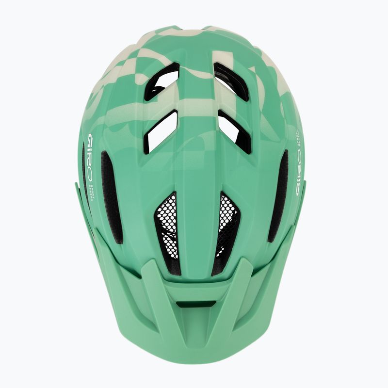 Шолом велосипедний дитячий Giro Fixture II MIPS matte green rush 6