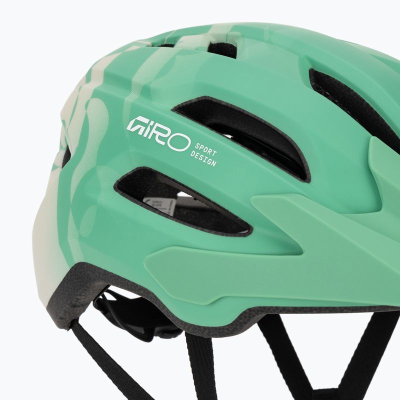 Шолом велосипедний дитячий Giro Fixture II MIPS matte green rush 7