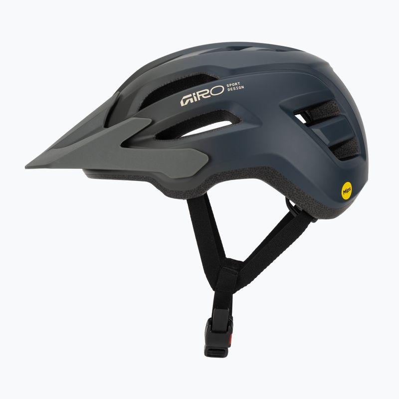 Шолом велосипедний дитячий Giro Fixture II MIPS matte dark sage/sapphire fade 3