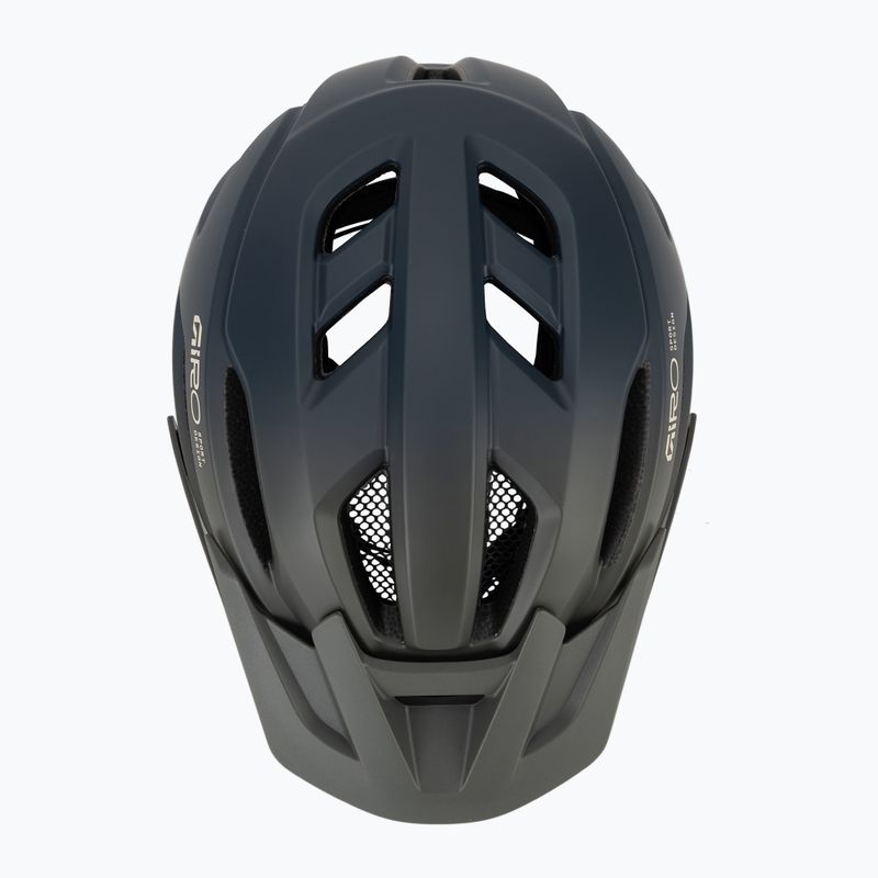 Шолом велосипедний дитячий Giro Fixture II MIPS matte dark sage/sapphire fade 6