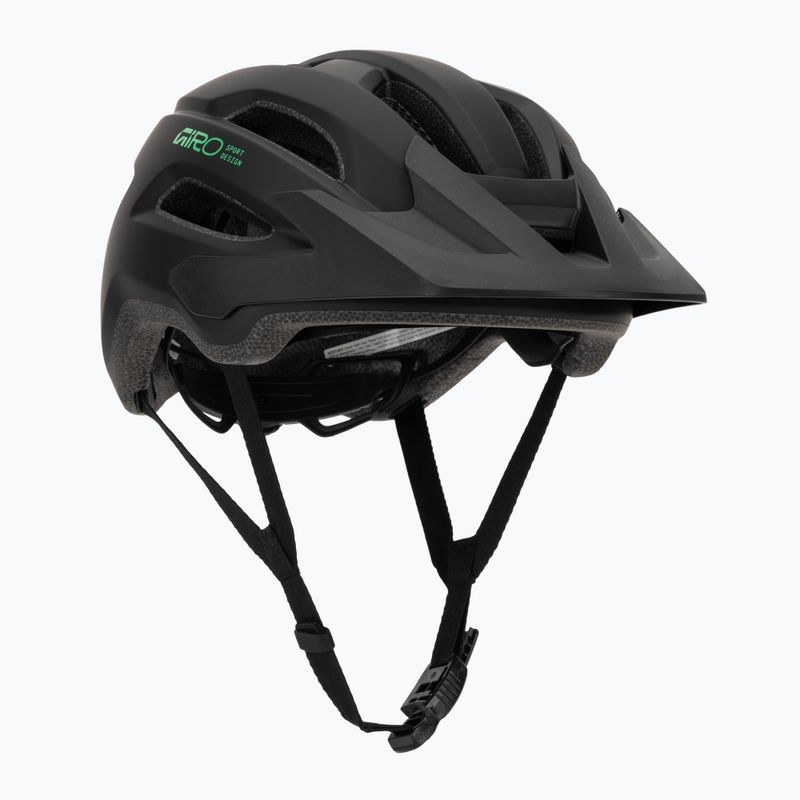 Шолом велосипедний дитячий Giro Fixture II matte black/vivid green