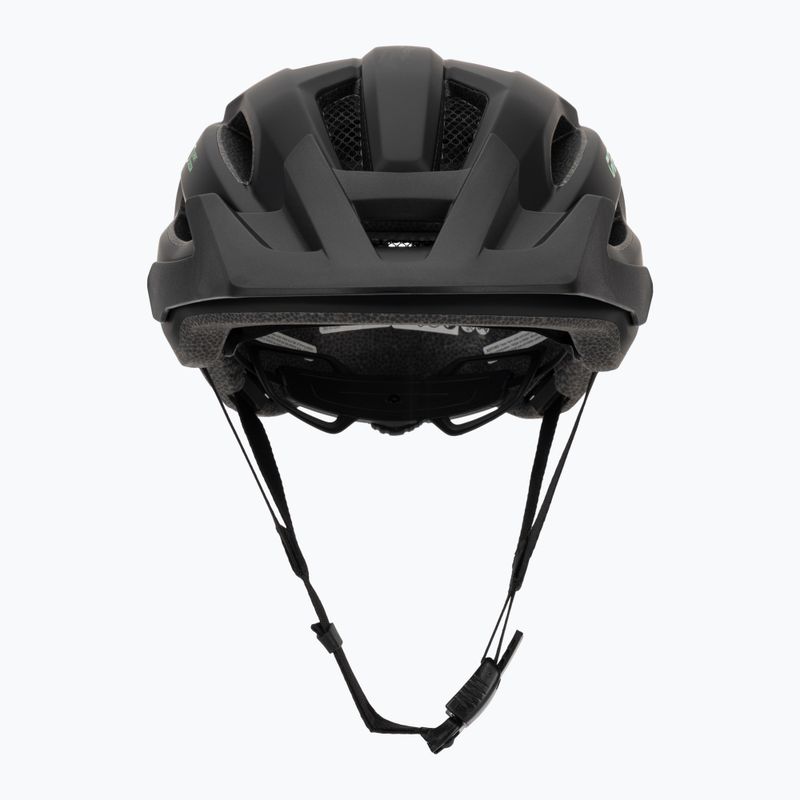 Шолом велосипедний дитячий Giro Fixture II matte black/vivid green 2