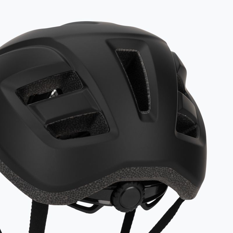 Шолом велосипедний дитячий Giro Fixture II matte black/vivid green 8