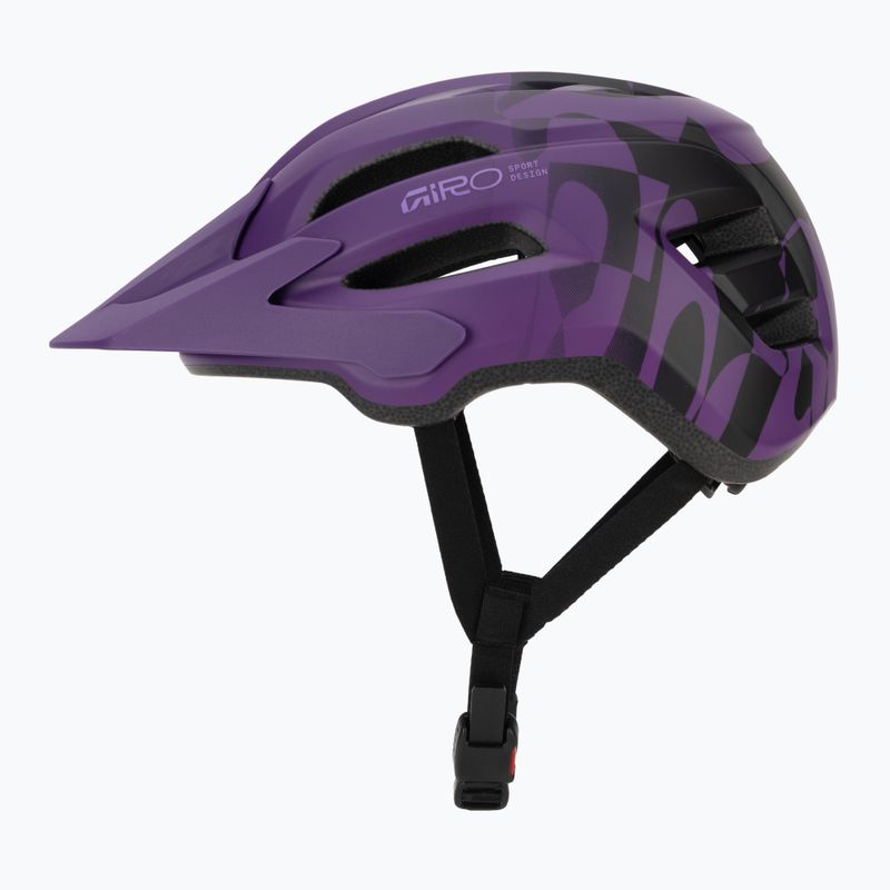 Шолом велосипедний дитячий Giro Fixture II matte purple rush 3