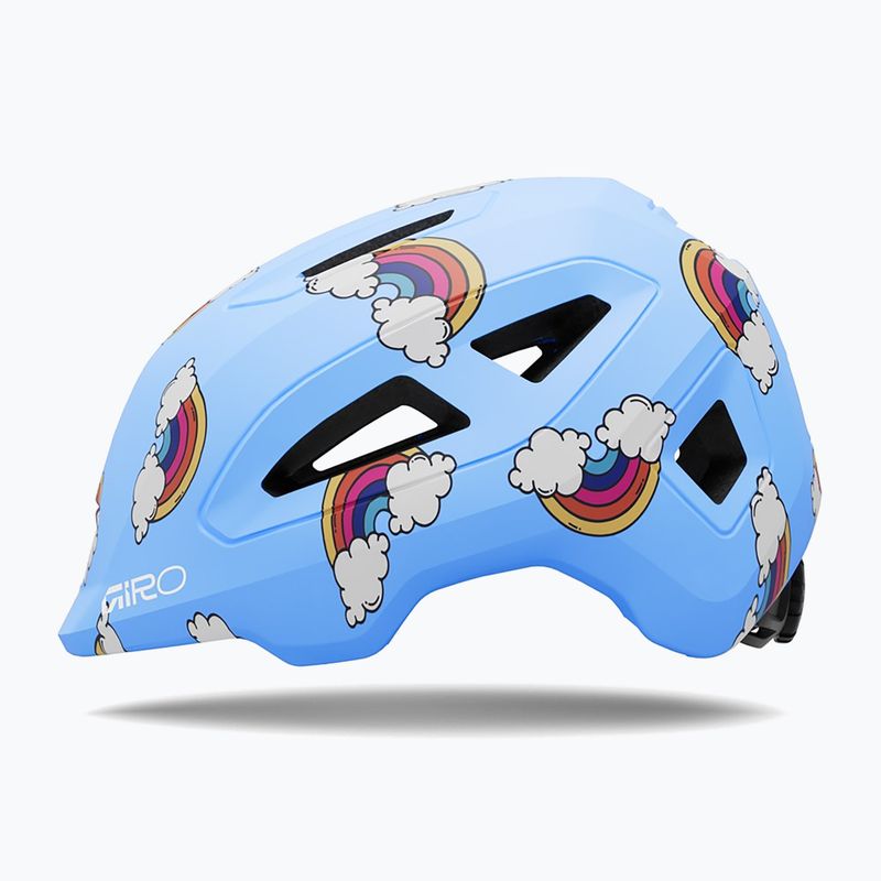 Шолом велосипедний дитячий Giro Scamp II matte multi rainbow 2