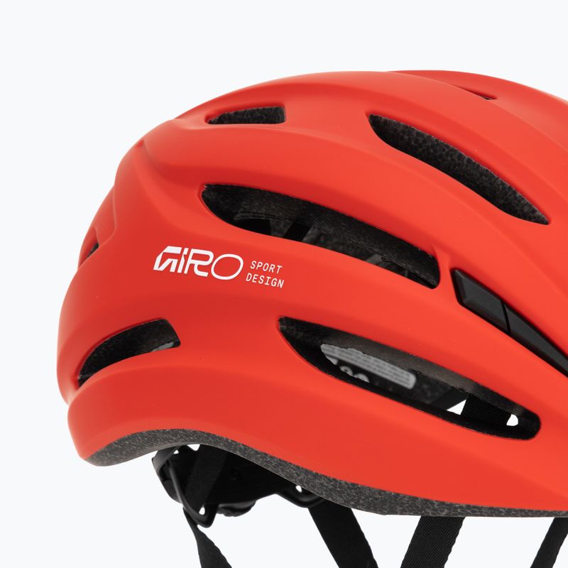 Шолом велосипедний Giro Isode MIPS II matte flame red 8