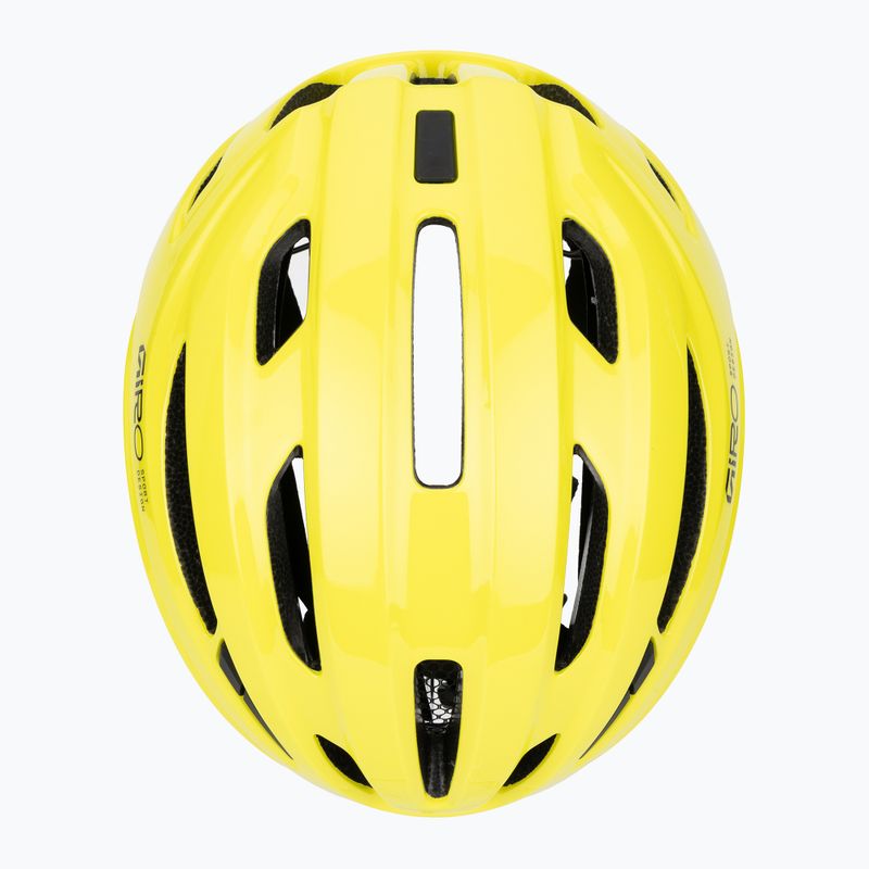 Шолом велосипедний Giro Isode II gloss hi viz yellow 6