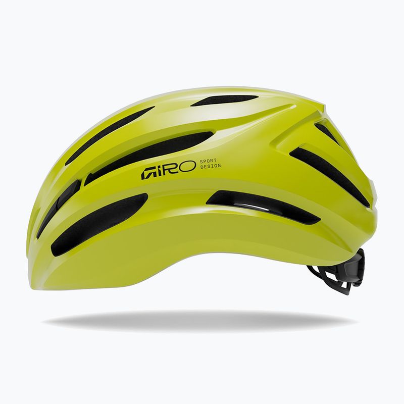 Шолом велосипедний Giro Isode II gloss hi viz yellow 2