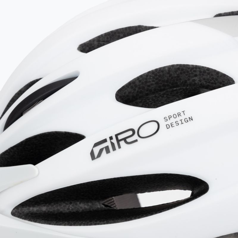 Шолом велосипедний Giro Revel 2026 matte white/gray 7