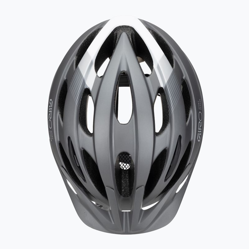 Шолом велосипедний Giro Revel 2026 matte titanium/white 6