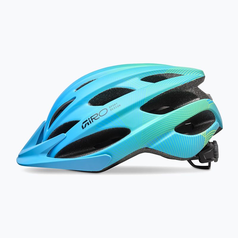 Шолом велосипедний дитячий Giro Raze matte blue/green 2