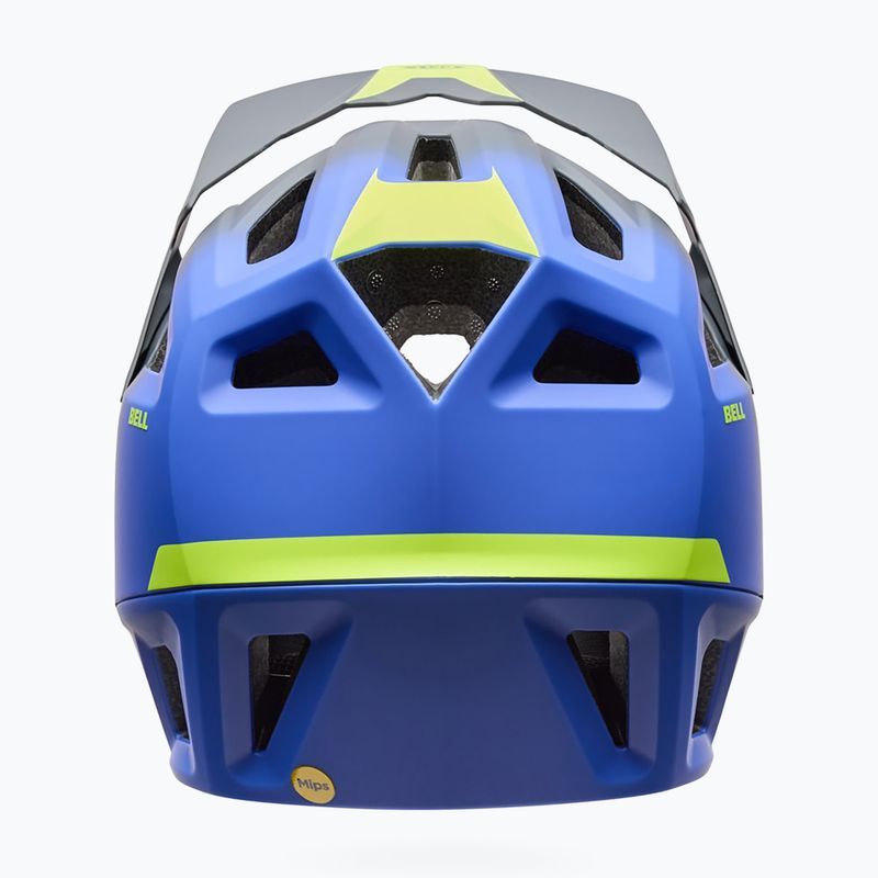 Шолом велосипедний Bell Full-Air MIPS grid electric blue 4