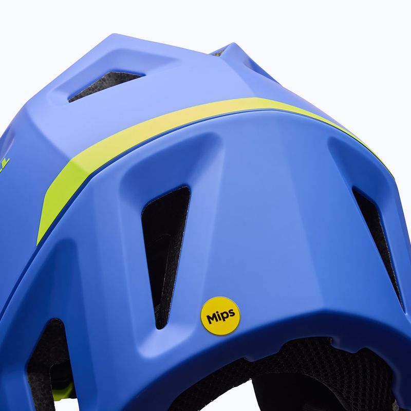 Шолом велосипедний Bell Full-Air MIPS grid electric blue 8