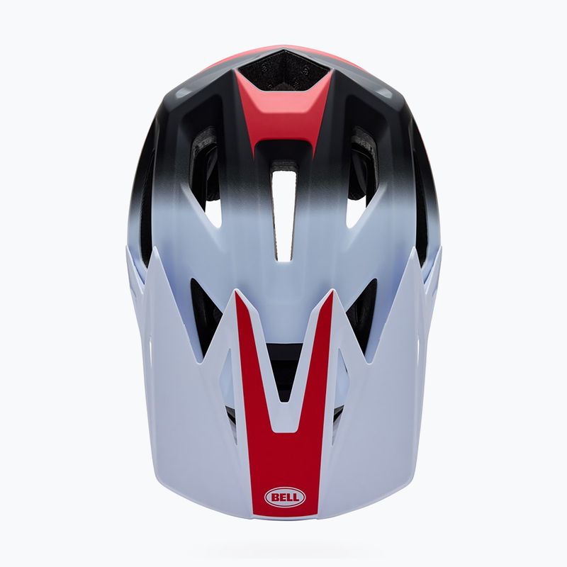 Шолом велосипедний Bell Full-Air MIPS grid white black 3