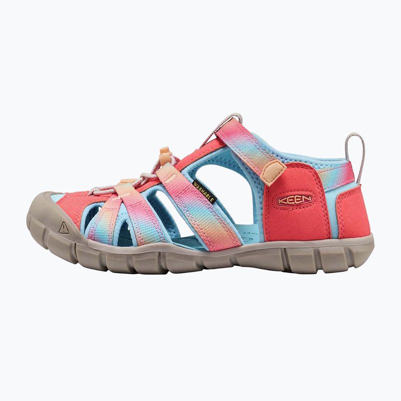 Сандалі підліткові KEEN Seacamp II CNX ombre pink lemonade 2