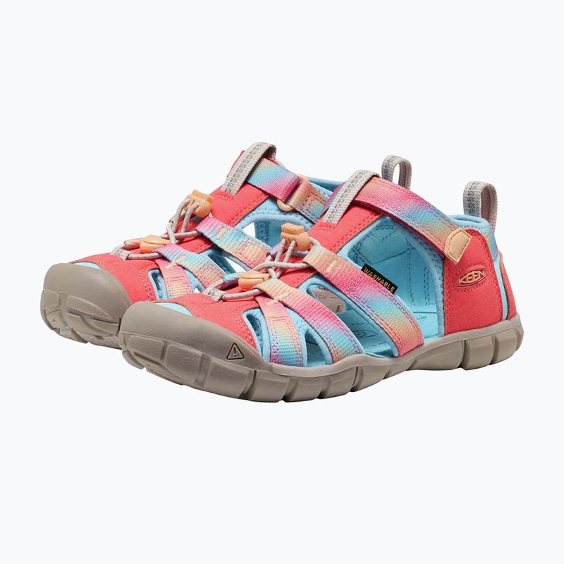 Сандалі підліткові KEEN Seacamp II CNX ombre pink lemonade 5