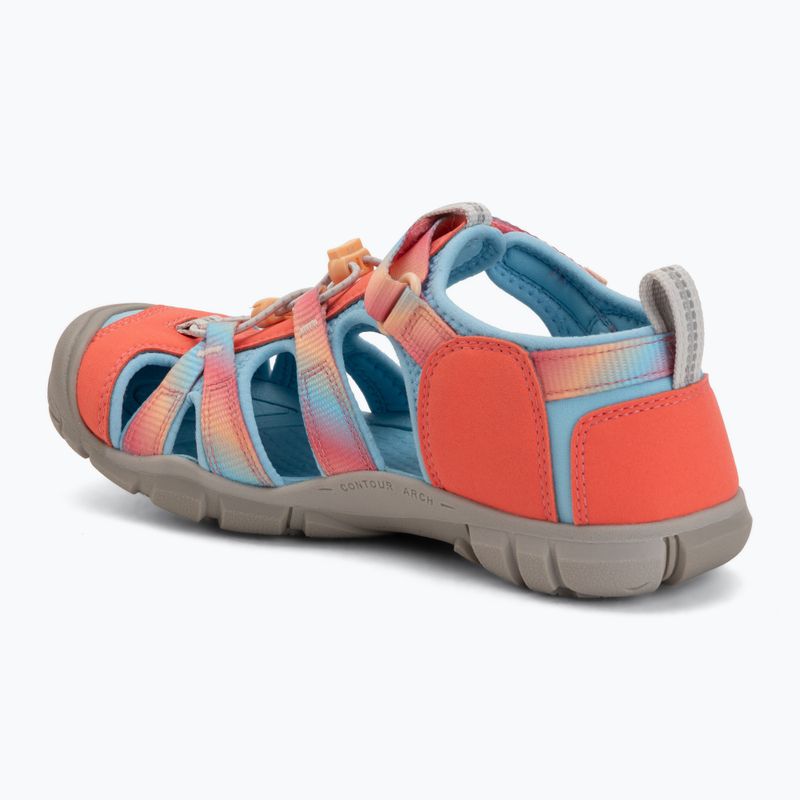 Сандалі підліткові KEEN Seacamp II CNX ombre pink lemonade 3
