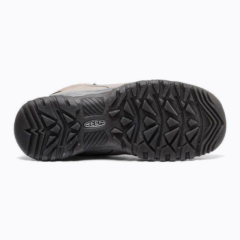 Взуття трекінгове жіноче KEEN Targhee IV Mid Wp grey/lily pad 4