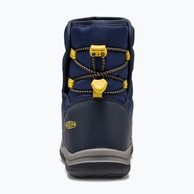 Черевики зимові KEEN Puffrider Wp naval academy/mango mint 2