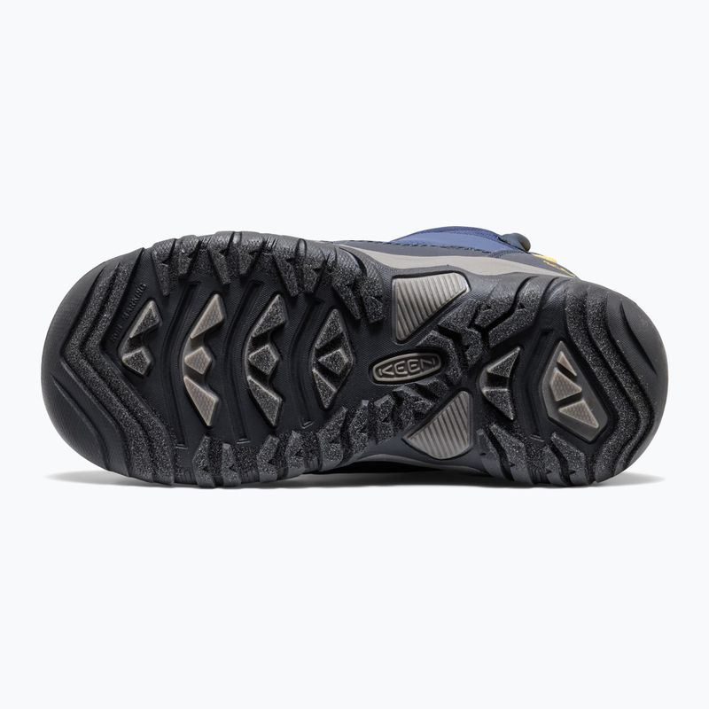Черевики зимові KEEN Puffrider Wp naval academy/mango mint 4