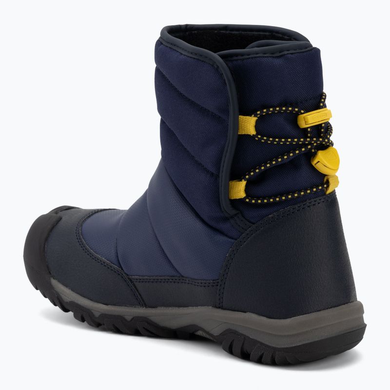 Черевики зимові KEEN Puffrider Wp naval academy/mango mint 3