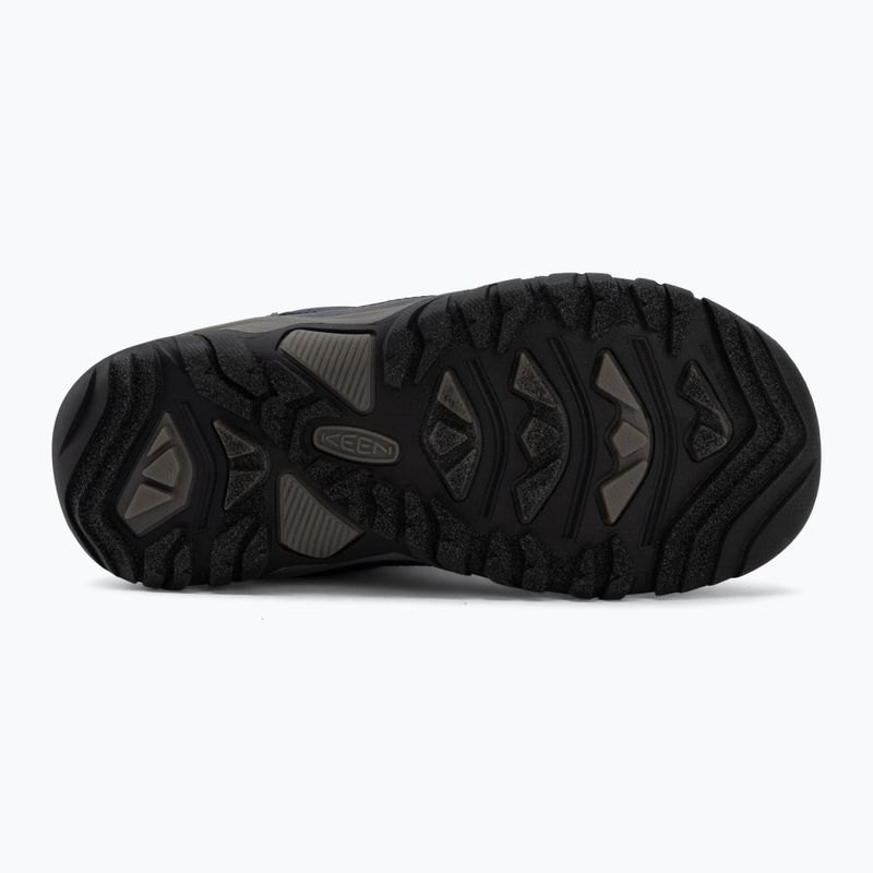 Черевики зимові KEEN Puffrider Wp naval academy/mango mint 4