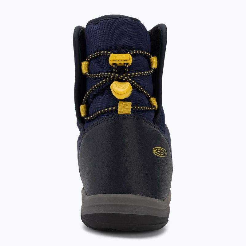 Черевики зимові KEEN Puffrider Wp naval academy/mango mint 6