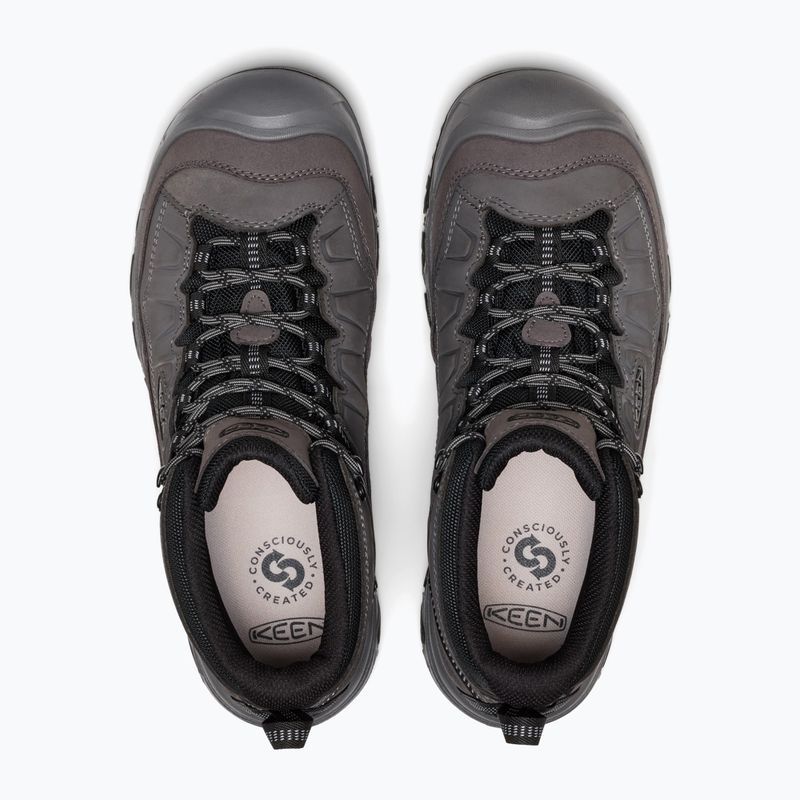 Взуття трекінгове чоловіче KEEN Targhee IV Mid Wp magnet/black 3
