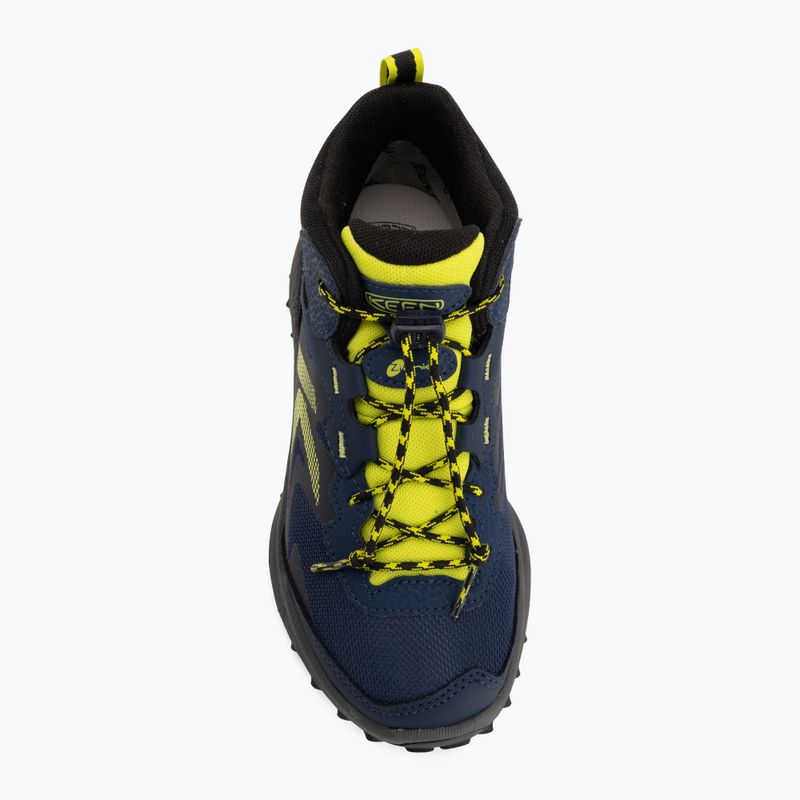 Взуття трекінгове дитяче KEEN Zionic Mid Wp naval academy/evening primrose 5