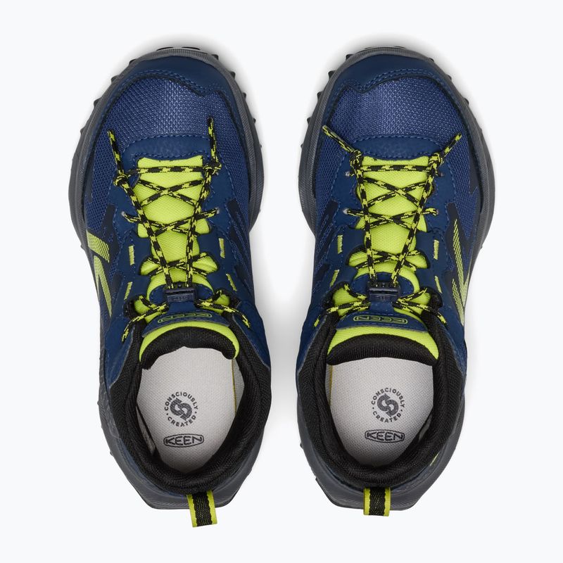 Взуття трекінгове дитяче KEEN Zionic Mid Wp naval academy/evening primrose 3