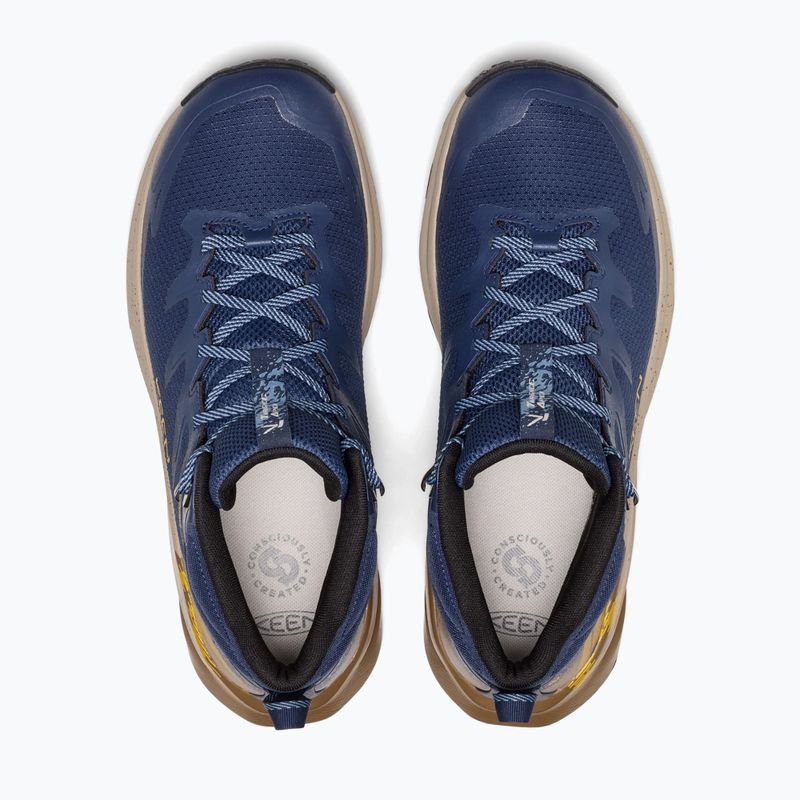 Взуття трекінгове чоловіче KEEN Targhee Apex Mid Wp naval academy/symphonic susnset 5