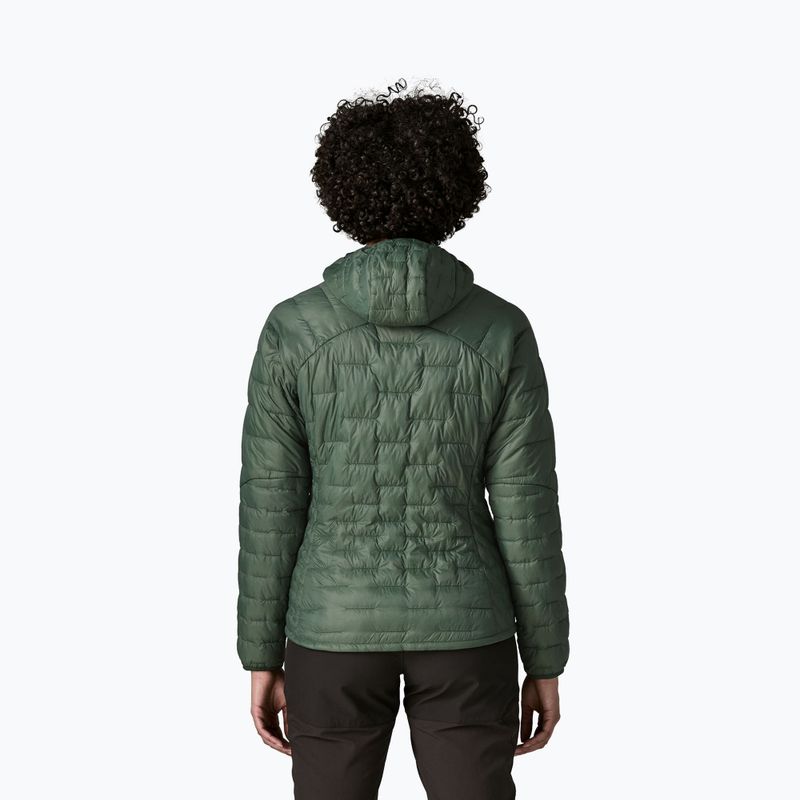 Куртка утеплена жіноча Patagonia Micro Puff Hoody canopy green 2