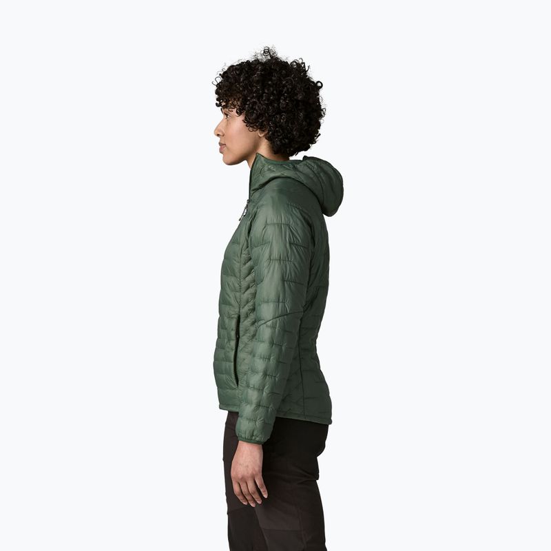 Куртка утеплена жіноча Patagonia Micro Puff Hoody canopy green 3