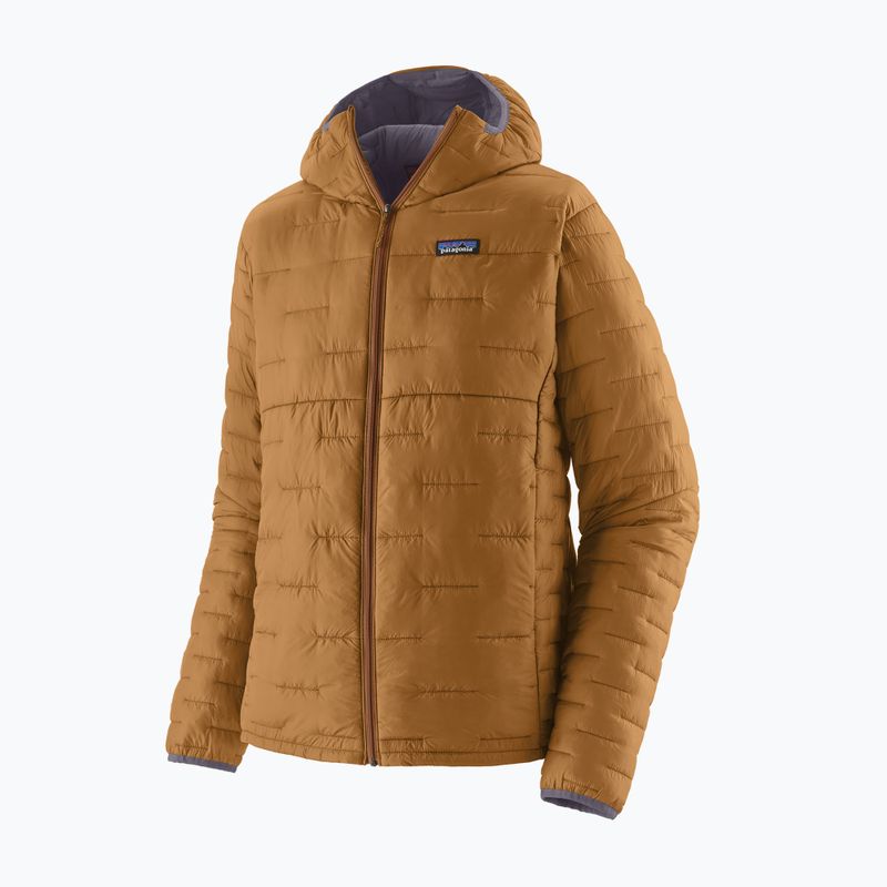 Куртка утеплена чоловіча Patagonia Micro Puff Hoody cinnamon brown 2