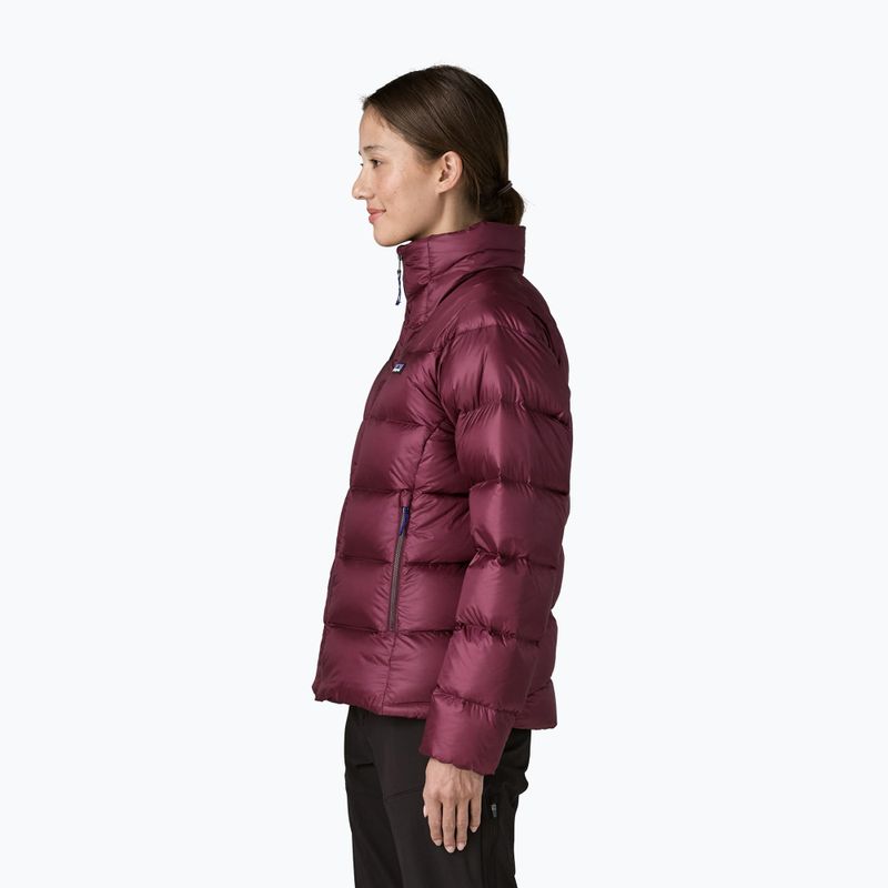 Пуховик жіночий Patagonia Fitz Roy Down berry fig 3