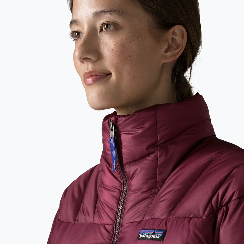Пуховик жіночий Patagonia Fitz Roy Down berry fig 4