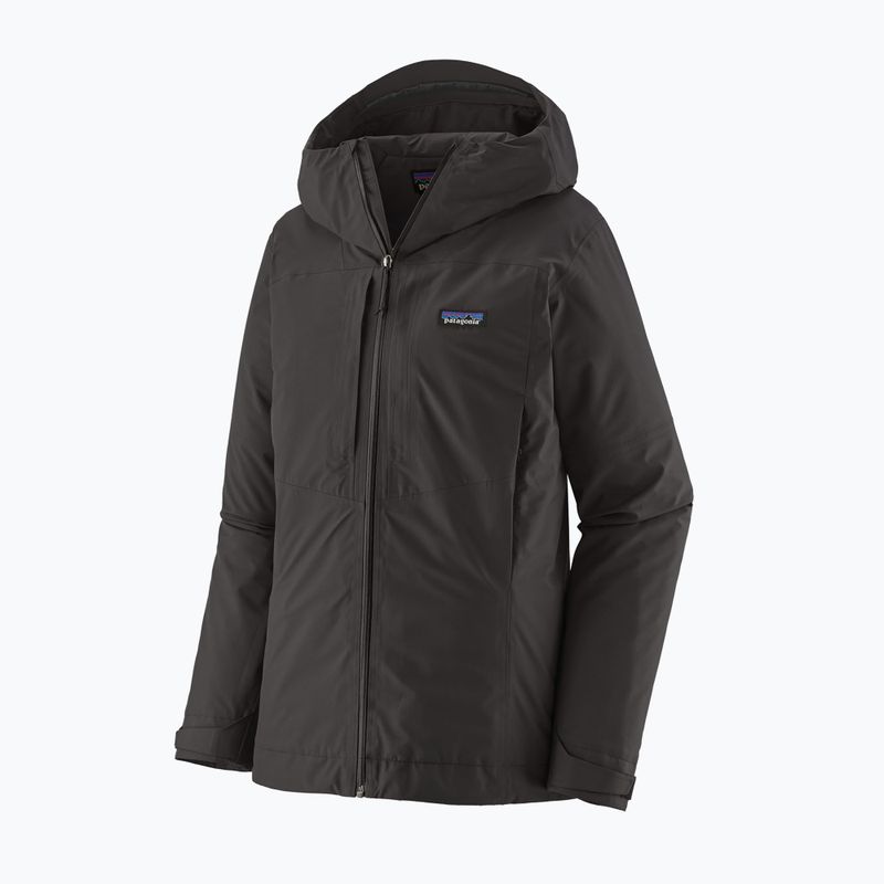 Куртка дощовик жіноча Patagonia Insulated Boulder Fork Rain black 2