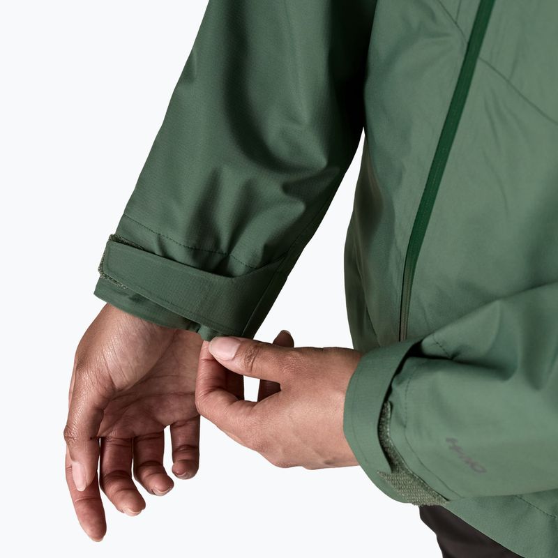 Куртка дощовик жіноча Patagonia Insulated Boulder Fork Rain canopy green 6