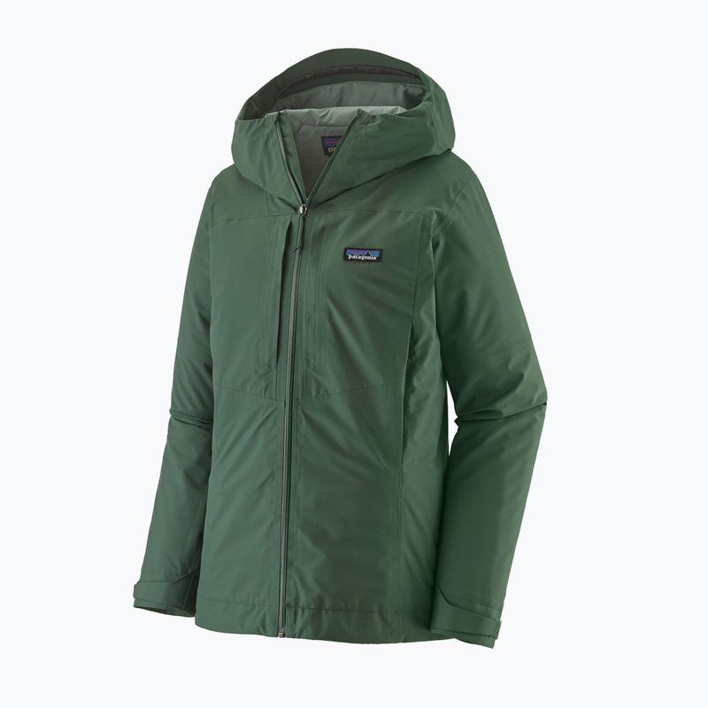 Куртка дощовик жіноча Patagonia Insulated Boulder Fork Rain canopy green 7