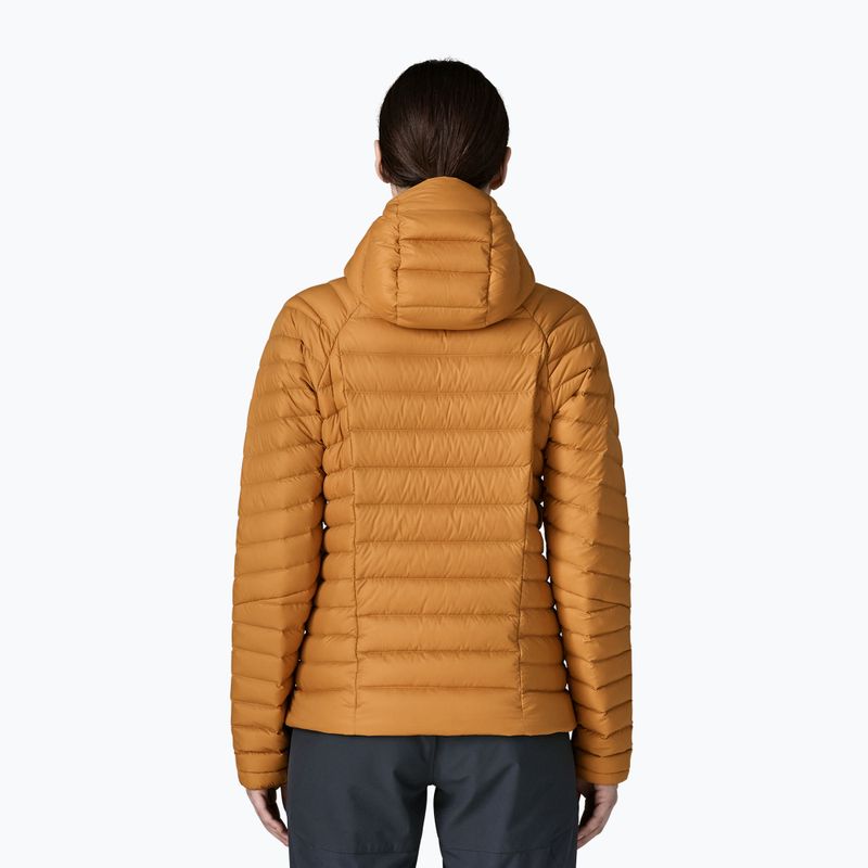 Пуховик жіночий Patagonia Down Sweater Hoody cinnamon brown 3