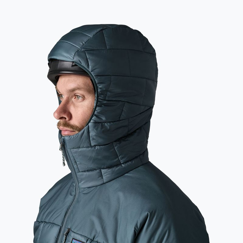 Куртка утеплена чоловіча Patagonia Hi-Loft Nano Puff Hoody summit blue 4