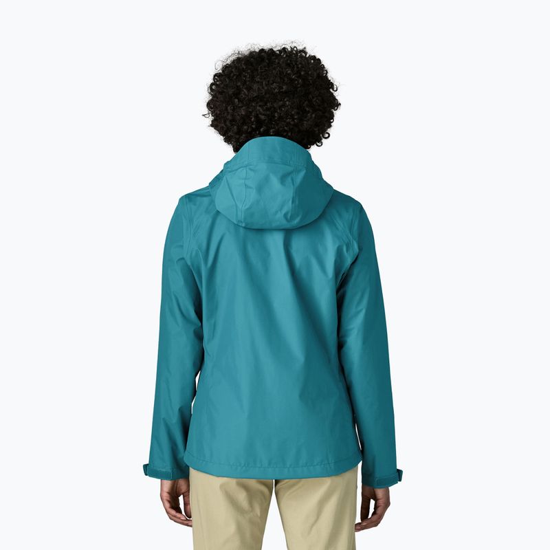 Куртка дощовик жіноча Patagonia Torrentshell 3L Rain glacial glue 2