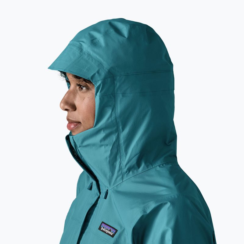 Куртка дощовик жіноча Patagonia Torrentshell 3L Rain glacial glue 4