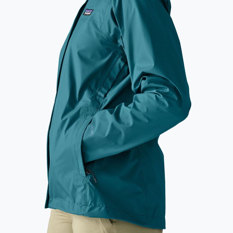 Куртка дощовик жіноча Patagonia Torrentshell 3L Rain glacial glue 5