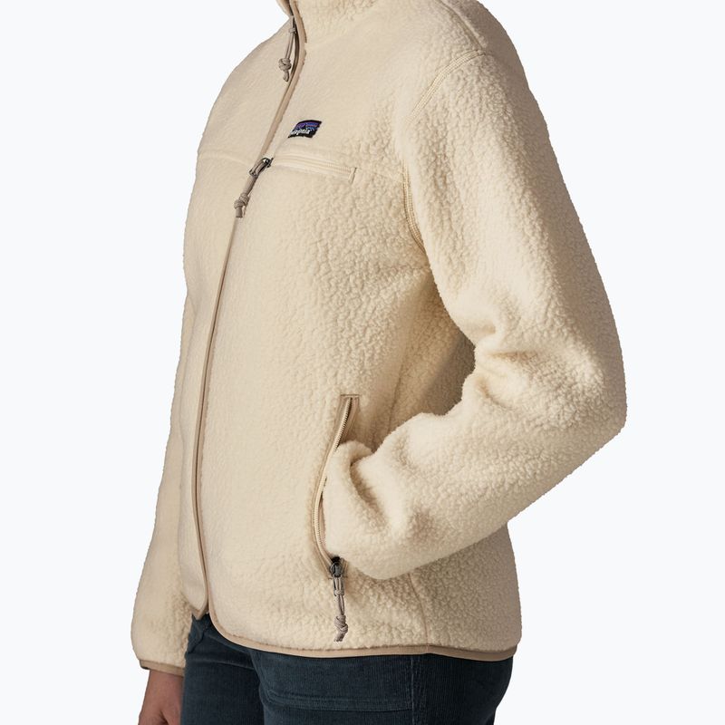 Кофта флісова жіноча Patagonia Retro Pile natural 4
