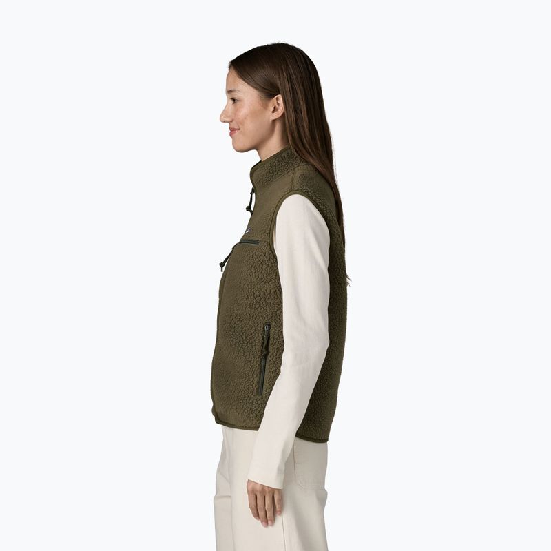 Жилет жіночий Patagonia Retro Pile basin green 3