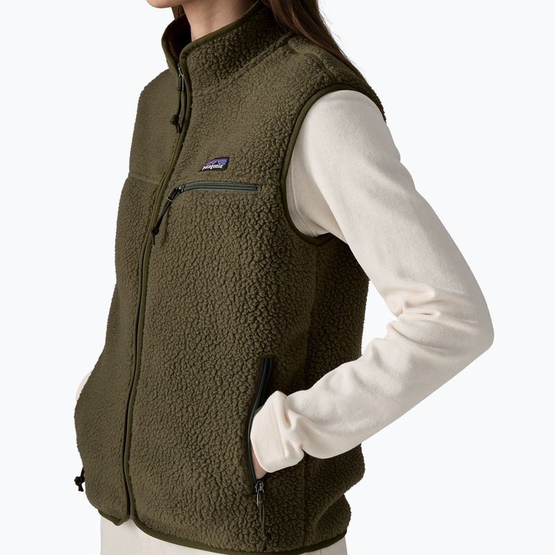 Жилет жіночий Patagonia Retro Pile basin green 4